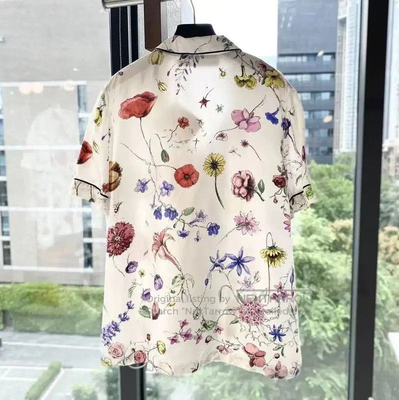 Dior Dior Multicolor Silk Women's Shirt . Size XXS / US 00 / IT 34 - 2 Thumbnail