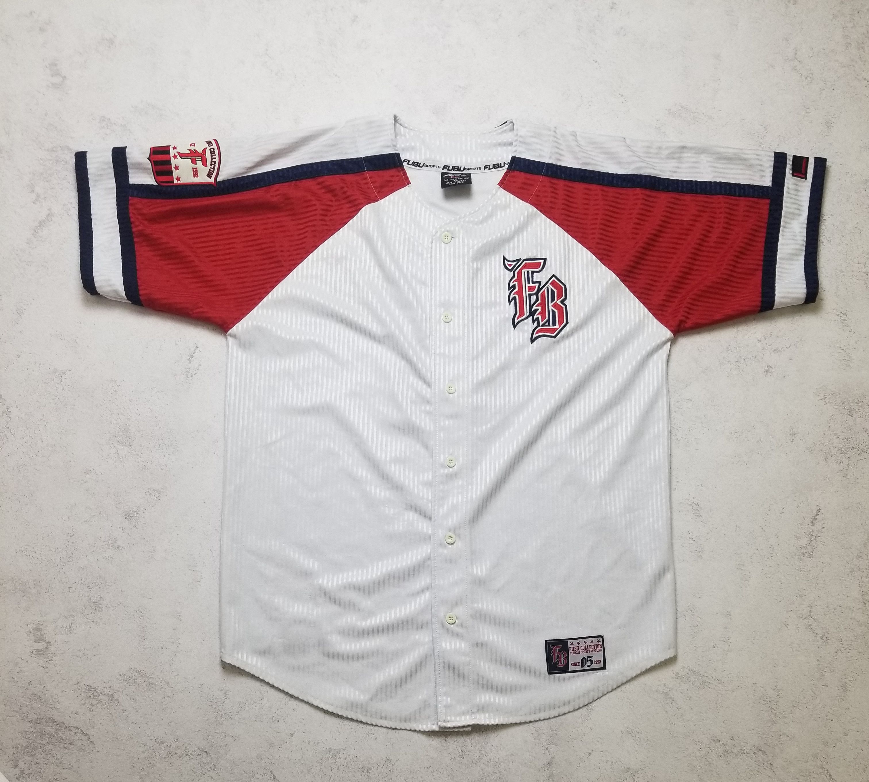 Fubu FUBU 05 Baseball Jersey Size US XL / EU 56 / 4 - 2 Thumbnail