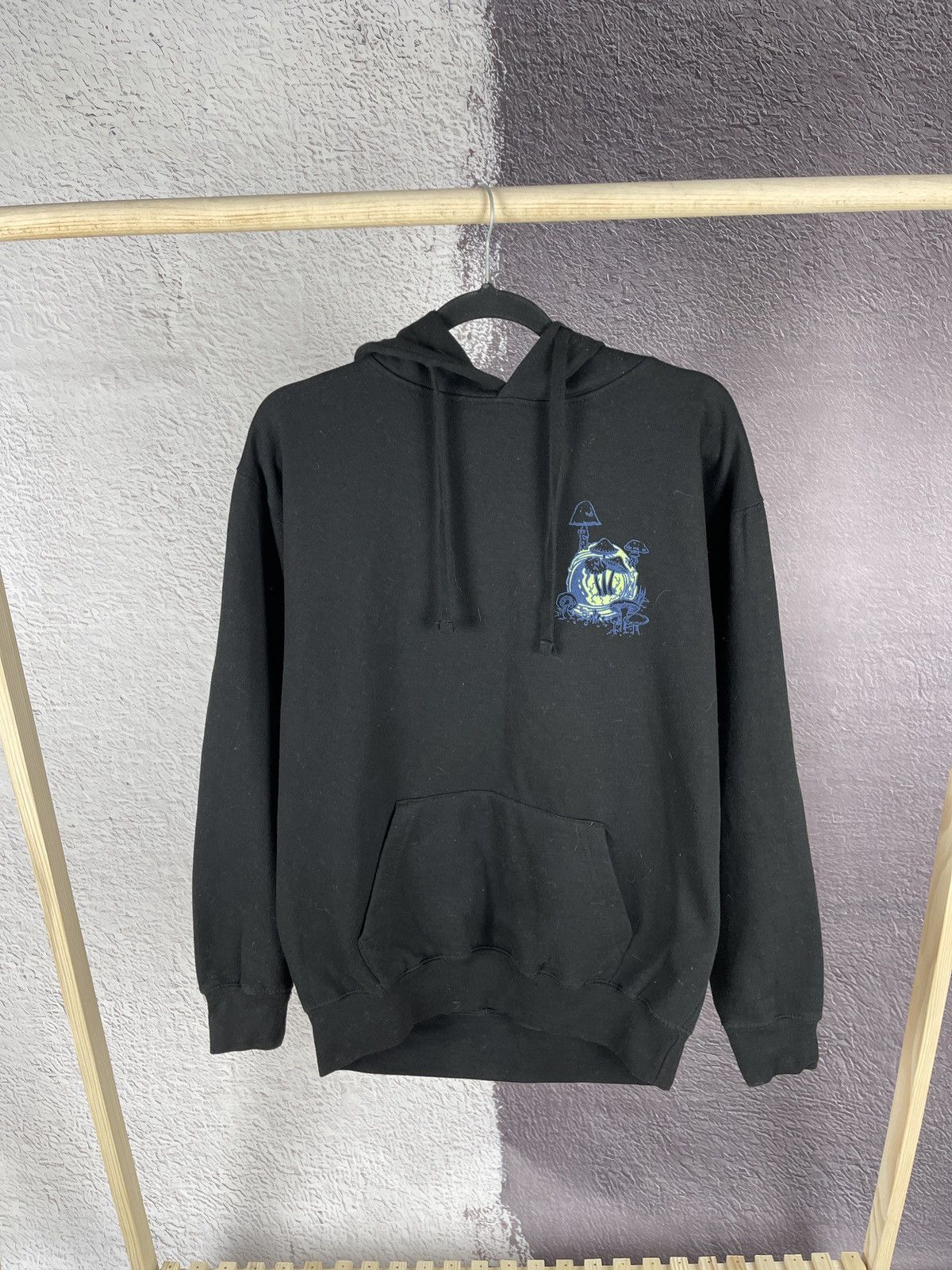 A.LAB A.LAB PLANET OF FUNGI BLACK HOODIE SKATEBOARDING Size US M / EU 48-50 / 2 - 1 Thumbnail