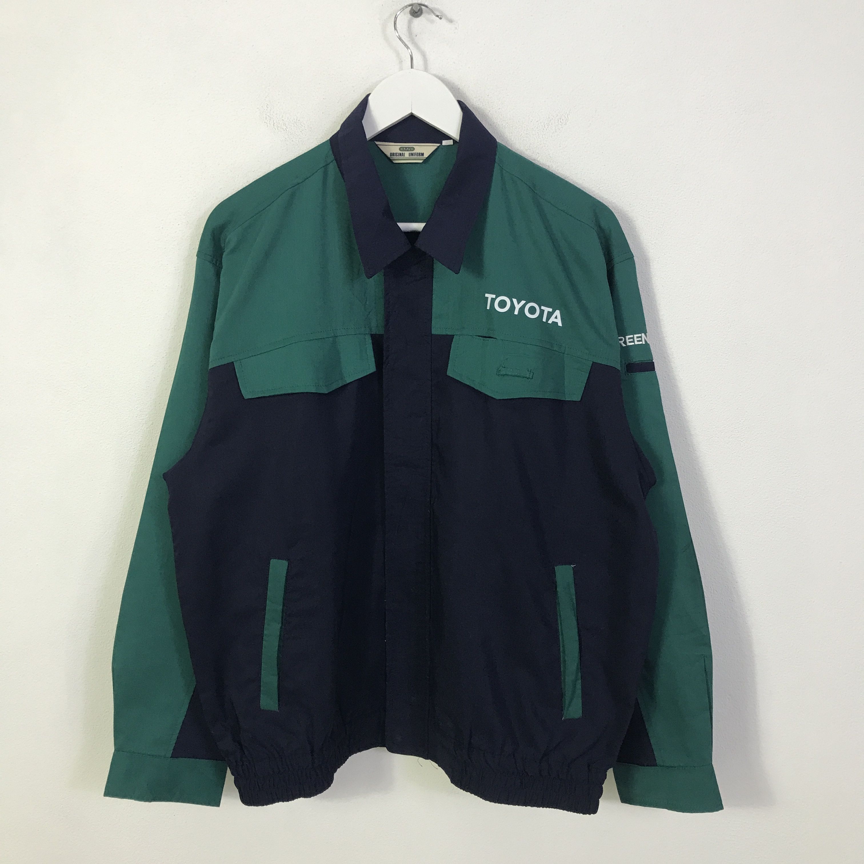Japanese Brand Toyota Racing japan Uniform custom jacket K85B13 Size US L / EU 52-54 / 3 - 3 Thumbnail