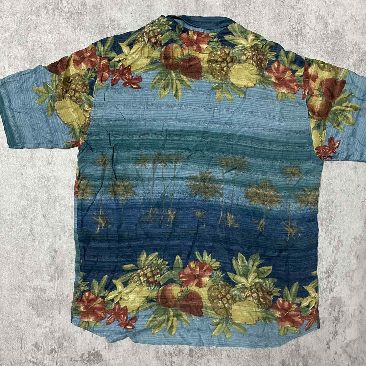 Other Blue and green Hawaiian button-up shirt with a relaxed fit Size US L / EU 52-54 / 3 - 4 Thumbnail