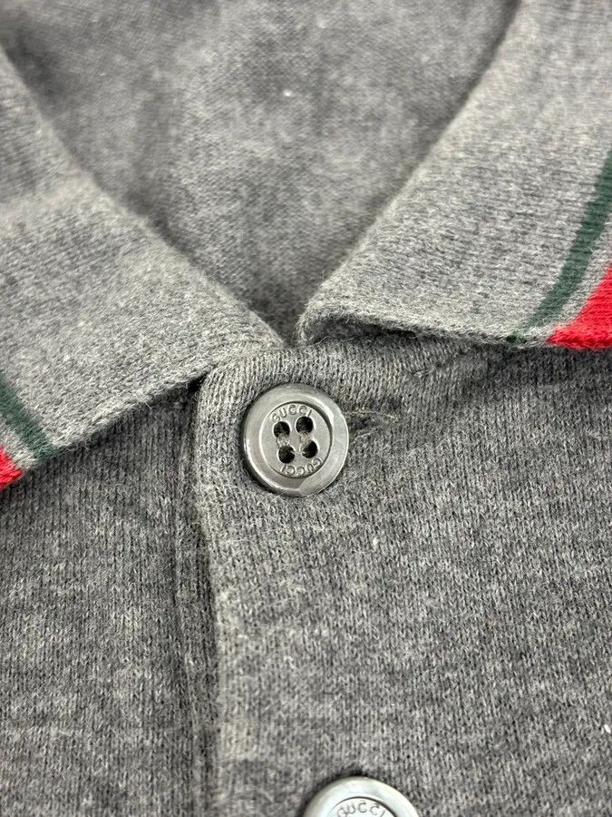 Gucci 2010s Gucci Classy Signature Grey Polo Size US S / EU 44-46 / 1 - 8 Thumbnail