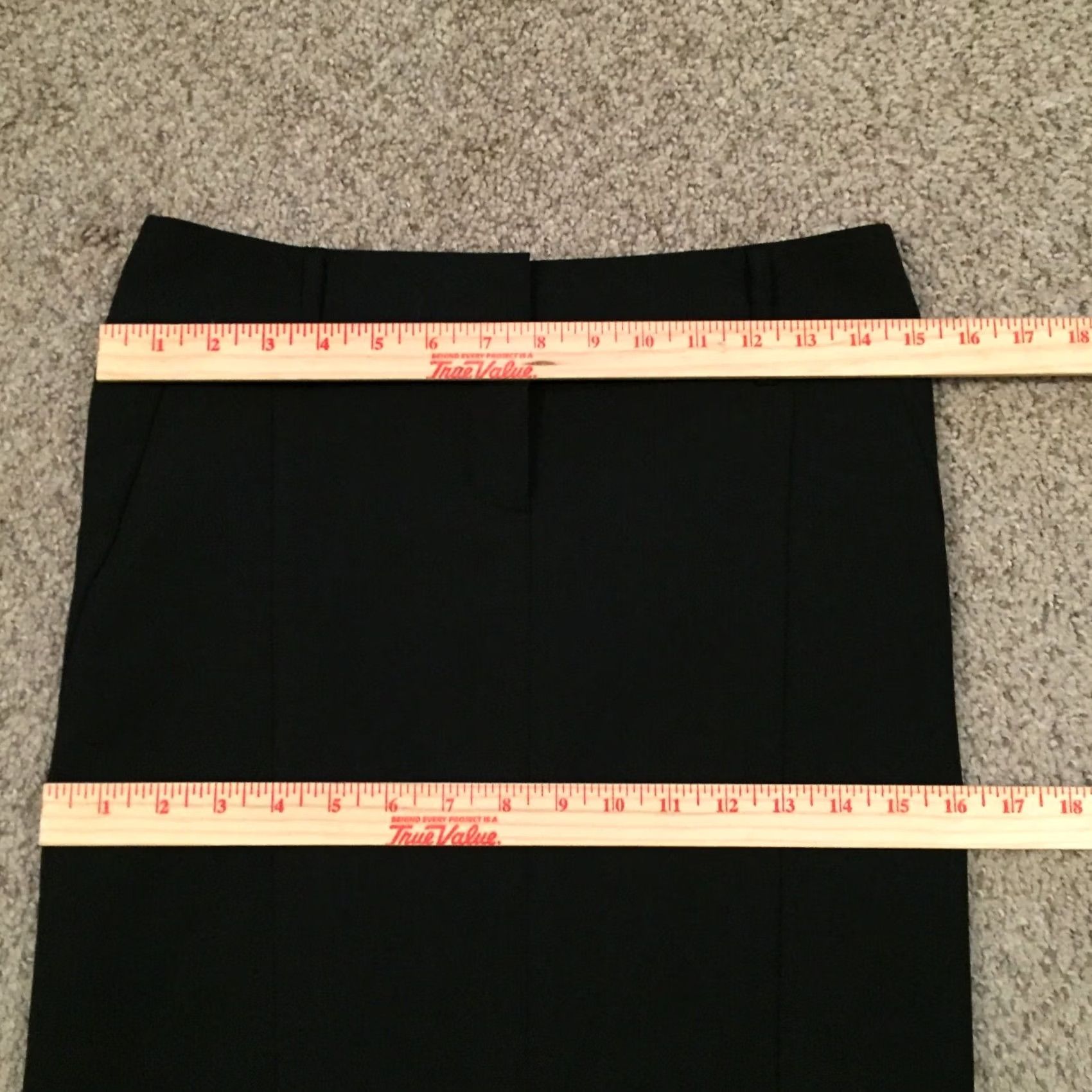 Express Express Skirt Slim Black Knee Length Lined Pencil Size 0 Women Size 25" / US 0 / IT 36 - 3 Thumbnail