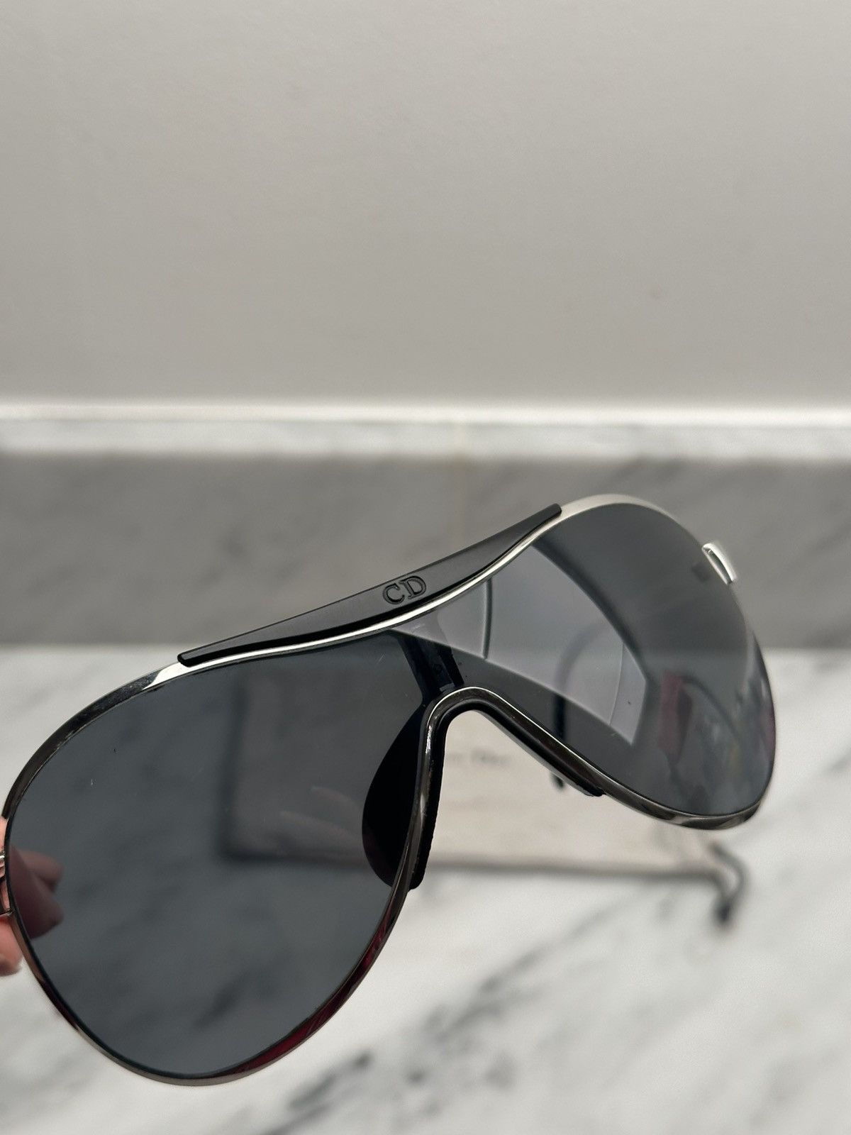 Dior Dior Rodeo 🔥 Sunglasses aviator pilot mask shield black Size ONE SIZE - 3 Thumbnail