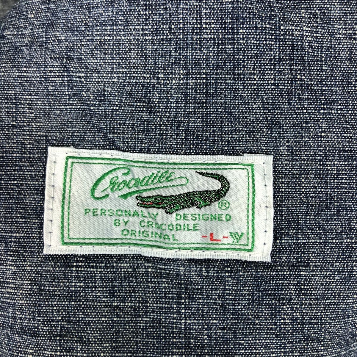 Japanese Brand 🔥VINTAGE CHORE WORK JACKET DENIM CROCODILE ISSEY MIYAKE Size US L / EU 52-54 / 3 - 20 Thumbnail