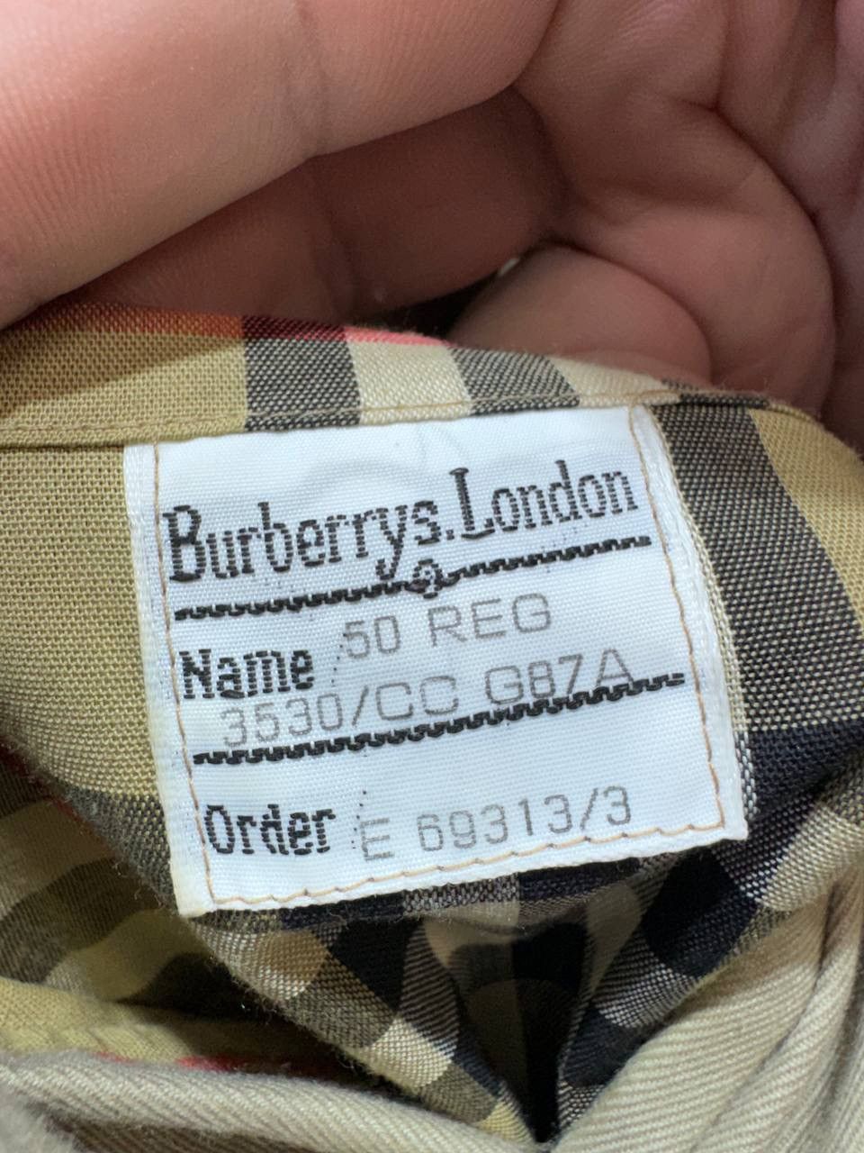 Burberry Burberrys London Trench Coat Beige Nova Check Lined Belted Size US L / EU 52-54 / 3 - 19 Thumbnail