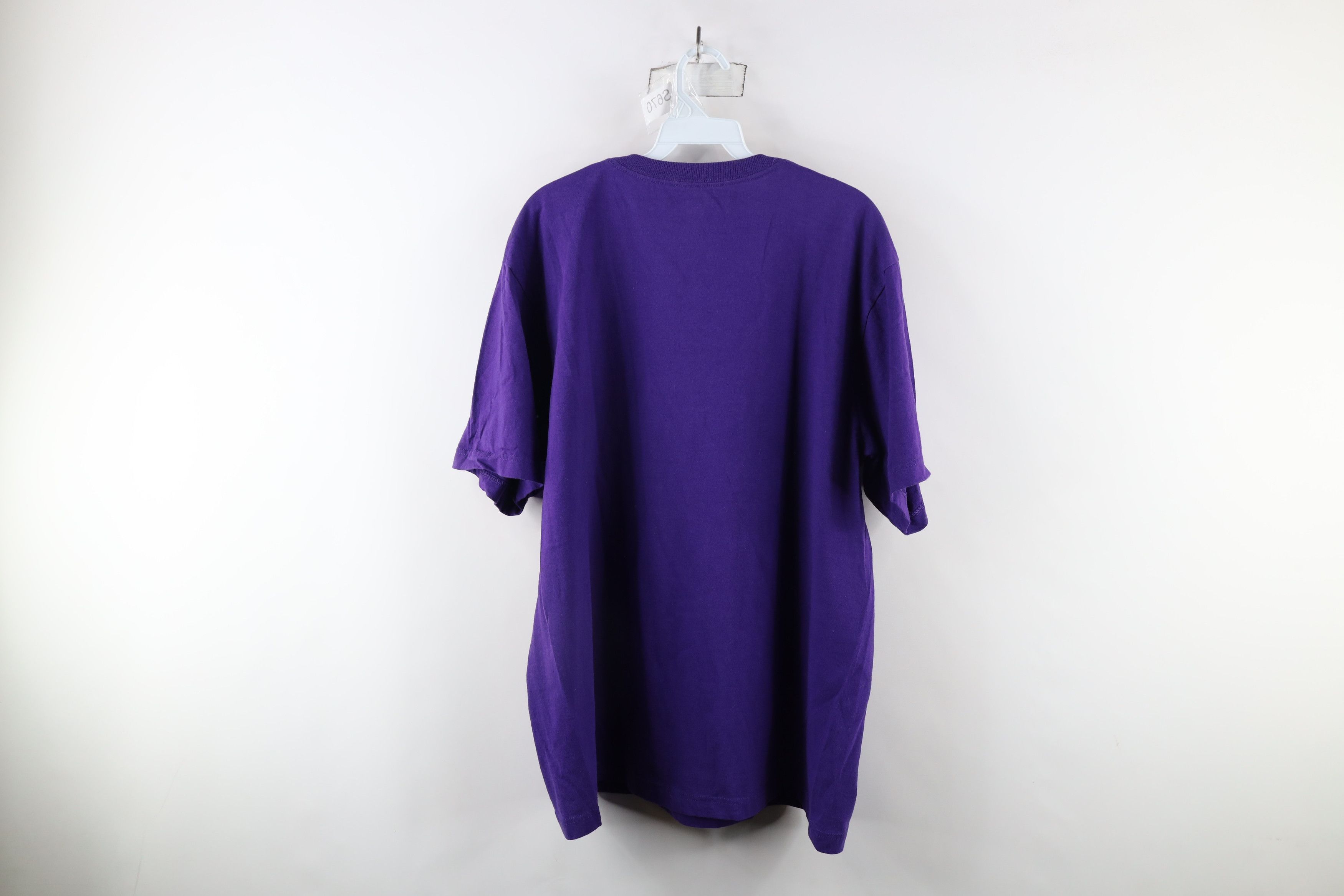 Adidas × Vintage Vintage Adidas Los Angeles Lakers Basketball T-Shirt Size US XXL / EU 58 / 5 - 7 Thumbnail