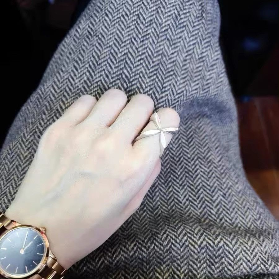 Designer × Jewelry Resizeable Vintage Flower Rings Size ONE SIZE - 3 Thumbnail