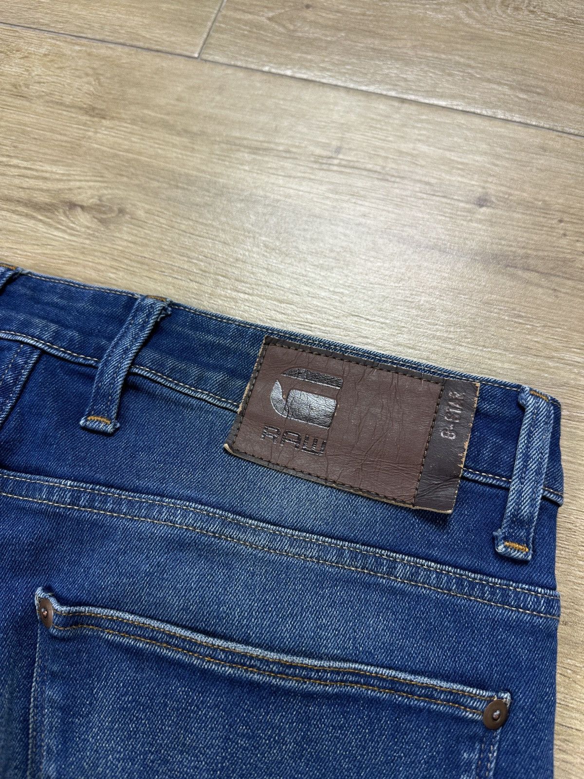 G-Star G-Star Raw Revend Straight Denim Jeans Size 31x36 Size US 31 - 14 Thumbnail