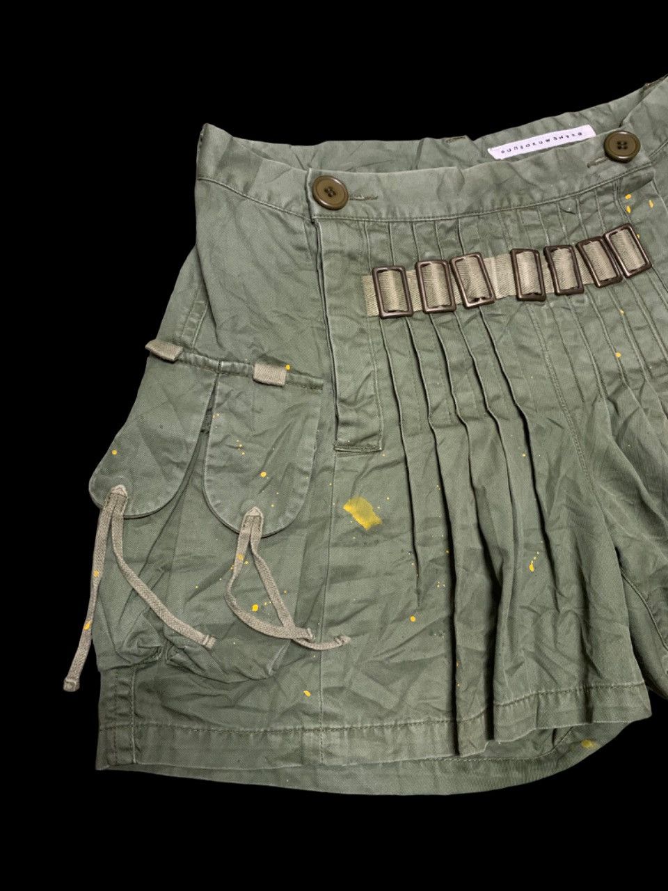 Issey Miyake 🔥RARE🔥SUNAOKUWAHARA BY ISSEY MIYAKE TACTICAL SHORT PANT Size US 30 / EU 46 - 3 Thumbnail
