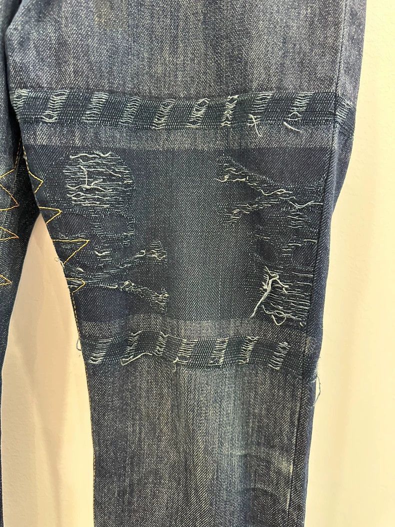 Mastermind Japan Blue Double Waist Denim Pants-2505 Size US 30 / EU 46 - 3 Thumbnail