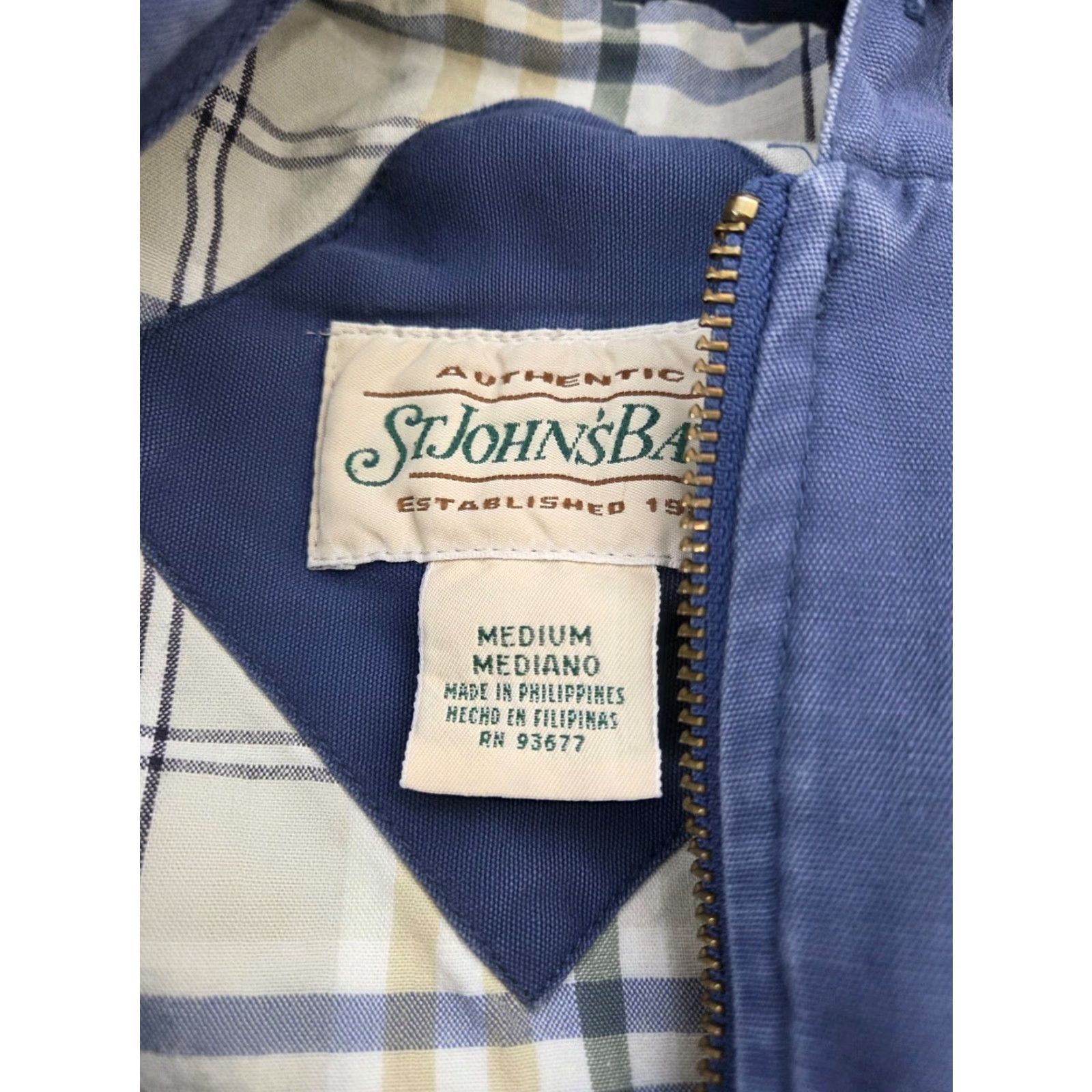 Vintage Vtg Blue Canvas Hooded Chore Jacket Field Utility Coat Mens Medium Relaxed Fit Size US M / EU 48-50 / 2 - 3 Thumbnail