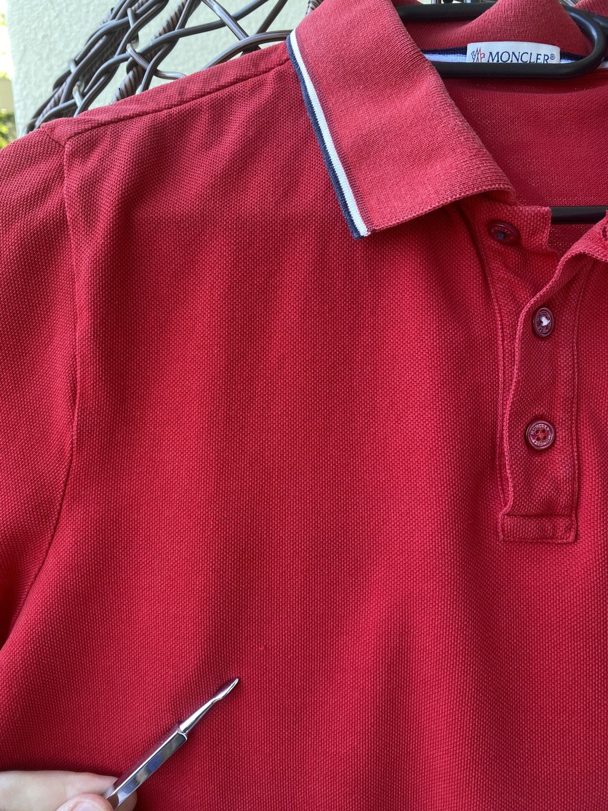 Moncler Moncler hype drip luxury polo shirt Size US L / EU 52-54 / 3 - 9 Thumbnail