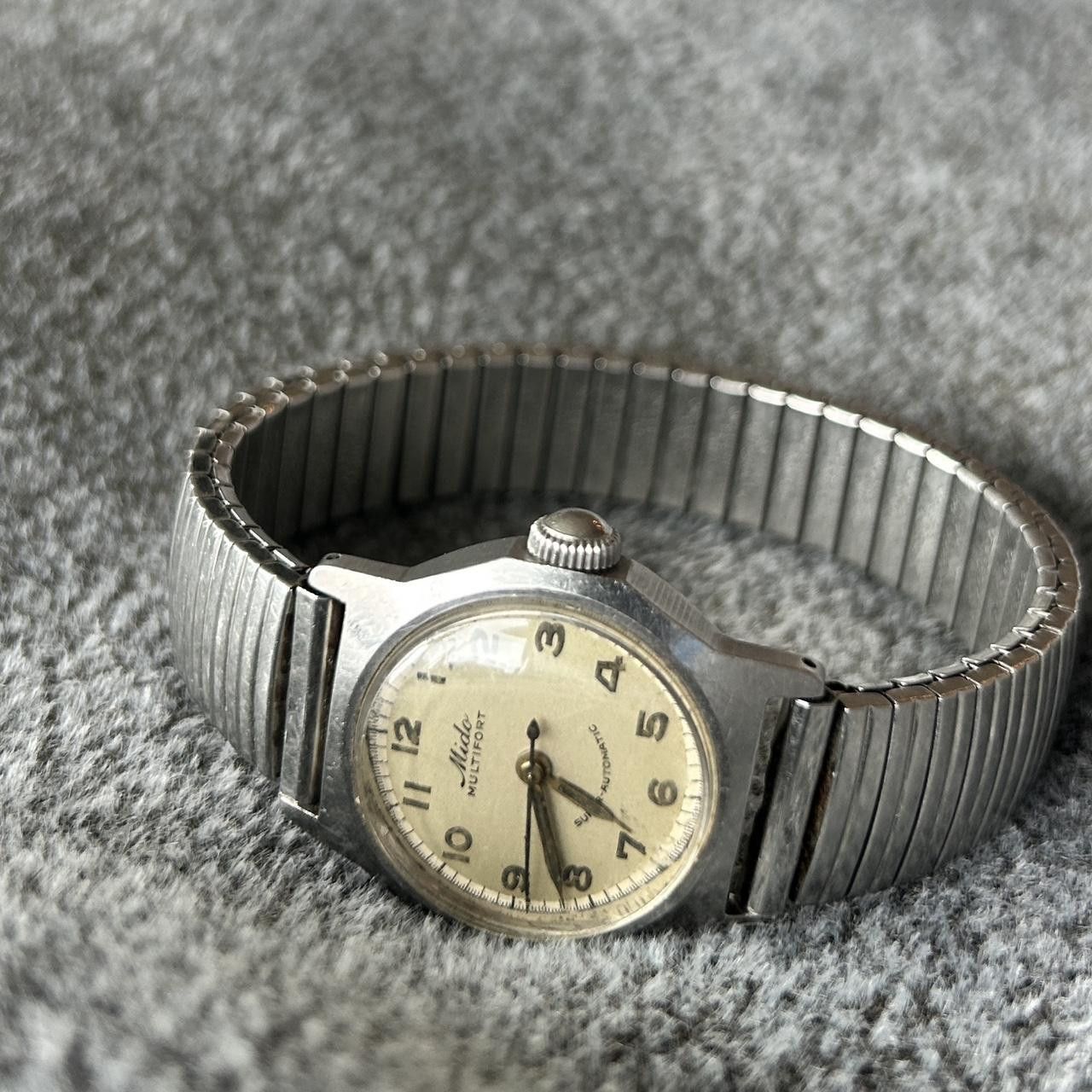 Other Vintage Mido Multifort Watch Size 28 - 2 Thumbnail