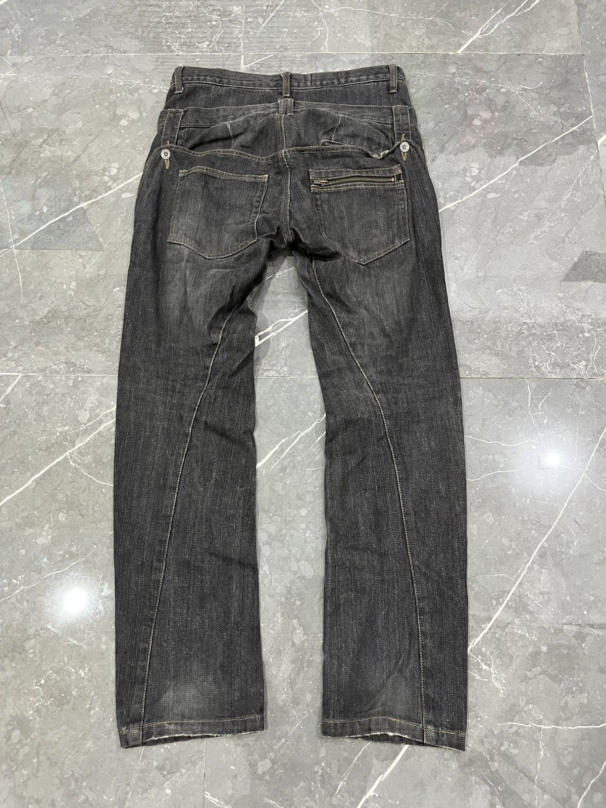 PPFM Tuc PPFM DOUBLE WAIST JEANS ARCHIVE Size US 32 / EU 48 - 2 Thumbnail