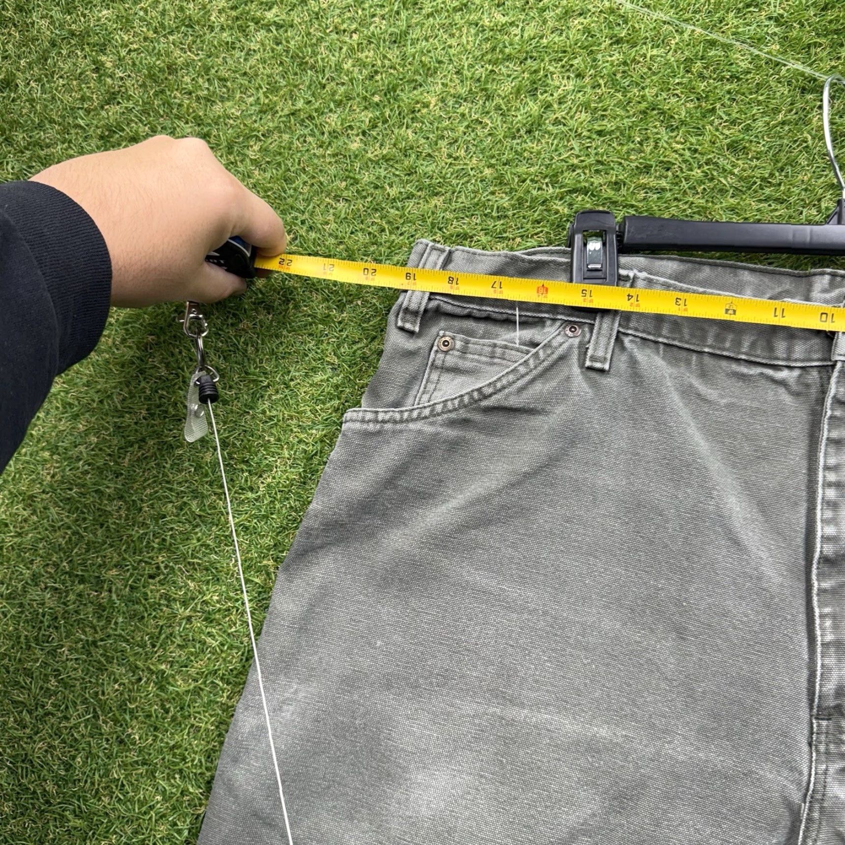 Dickies Dickies Casual Work Shorts Men's 40 Gray Bermuda Denim Relaxed Fit 5-Pocket Size US 40 / EU 56 - 4 Thumbnail