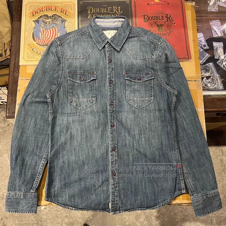 RRL Ralph Lauren RRL Ralph Lauren Embroidered Shirt Size US S / EU 44-46 / 1 - 2 Thumbnail