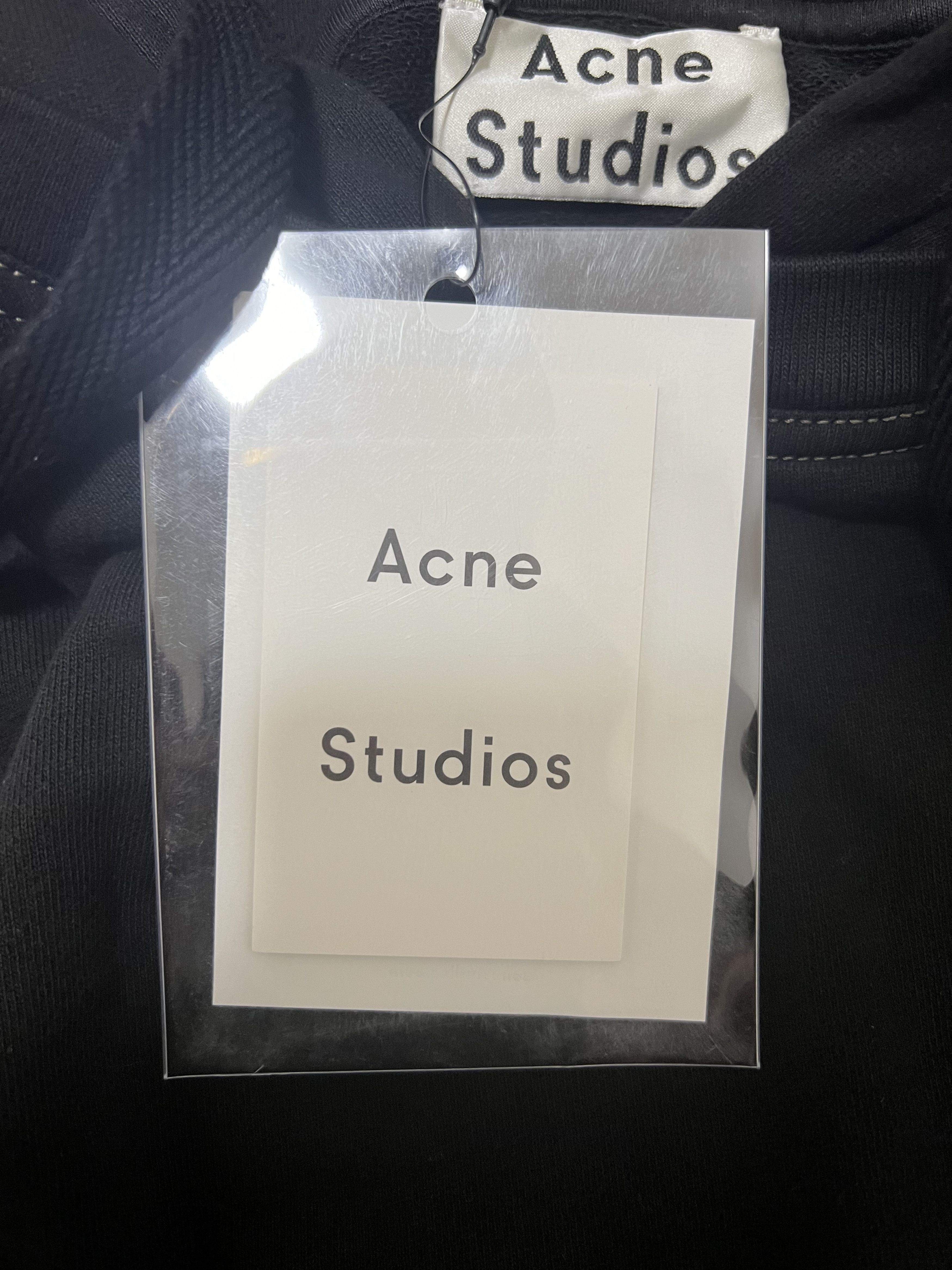 Acne Studios 💚 Acne Studios Black/Green Striped Hoodie Medium NEW Size US M / EU 48-50 / 2 - 7 Thumbnail