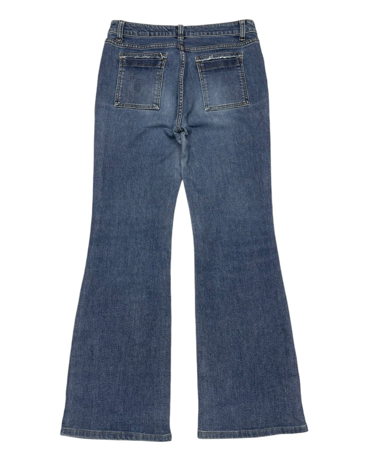 If Six Was Nine FLARE💥90s Style Vintage Flared Jeans Bush Pants Ru Jeans Size US 29 - 8 Thumbnail