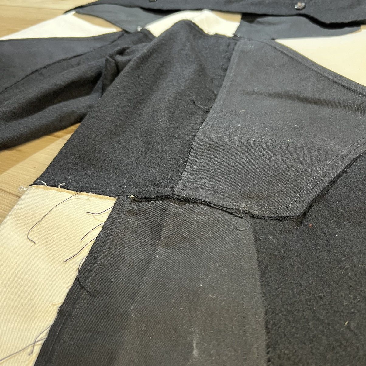 Rick Owens Rick Owens Straytukay Patchwork Pants DSM Exclusive Size US 33 - 19 Thumbnail