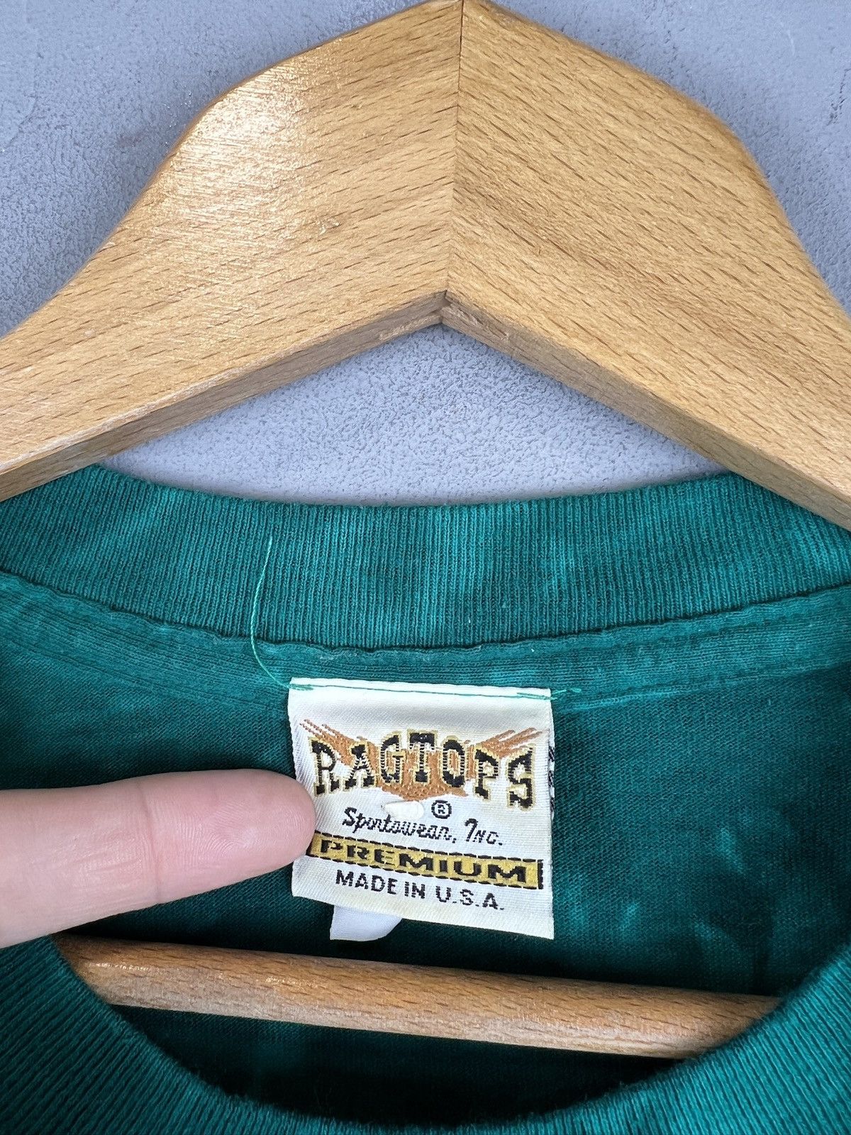 Vintage 90s USA RAGTOPS PREMIUM Vintage tee Size US M / EU 48-50 / 2 - 2 Thumbnail