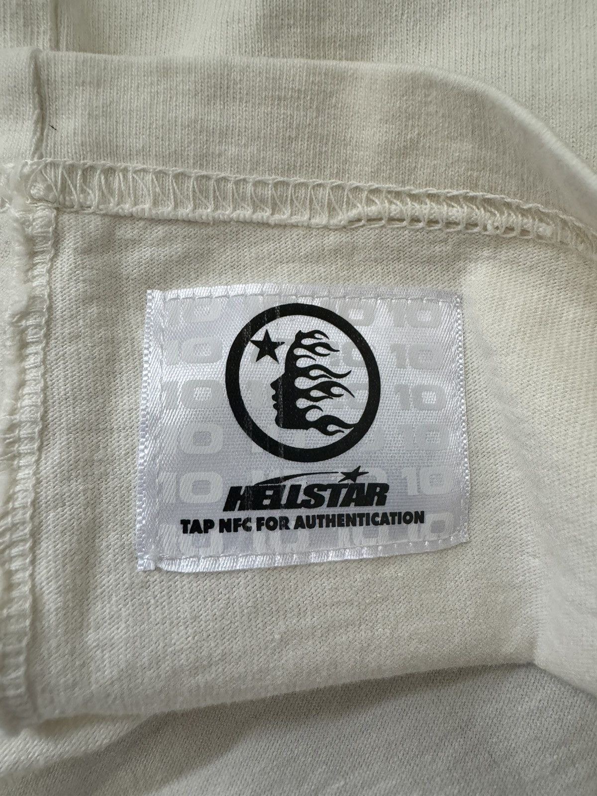 HELLSTAR Hellstar Sports Core Gel Logo Tee White Black Size US XL / EU 56 / 4 - 9 Thumbnail