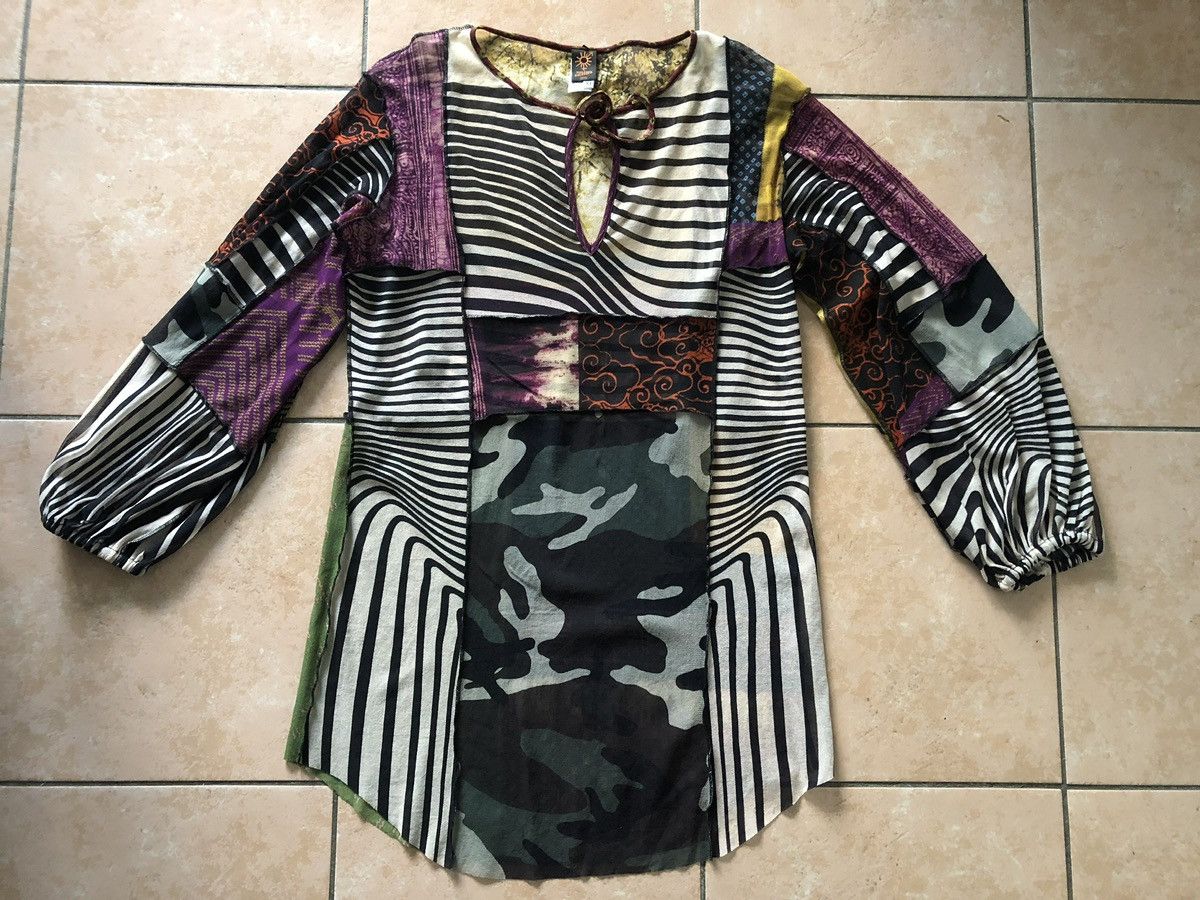 Jean Paul Gaultier JEAN PAUL GAULTIER TUNIC BLOUSE MESH Size M / US 6-8 / IT 42-44 - 5 Thumbnail