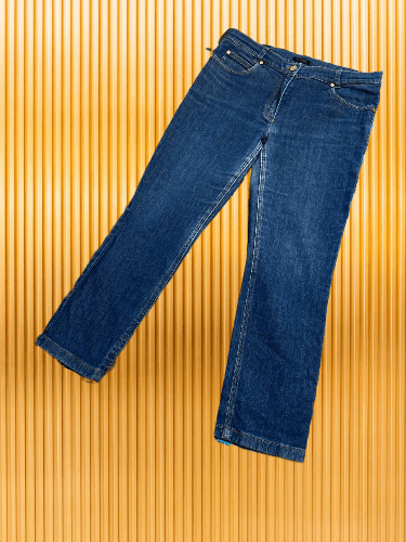 Escada × Vintage Rare Vintage ESCADA Jeans Embroidered Flare Bootcut Size 40" / US 18 - 1 Thumbnail