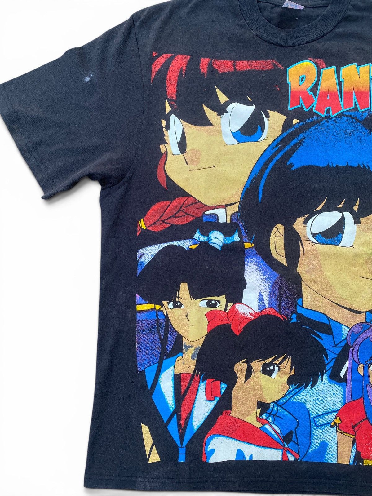 Japanese Brand Rare Mexican Style Ranma 1/2 Anime Double Sided Manga Shirt Size US XL / EU 56 / 4 - 3 Thumbnail