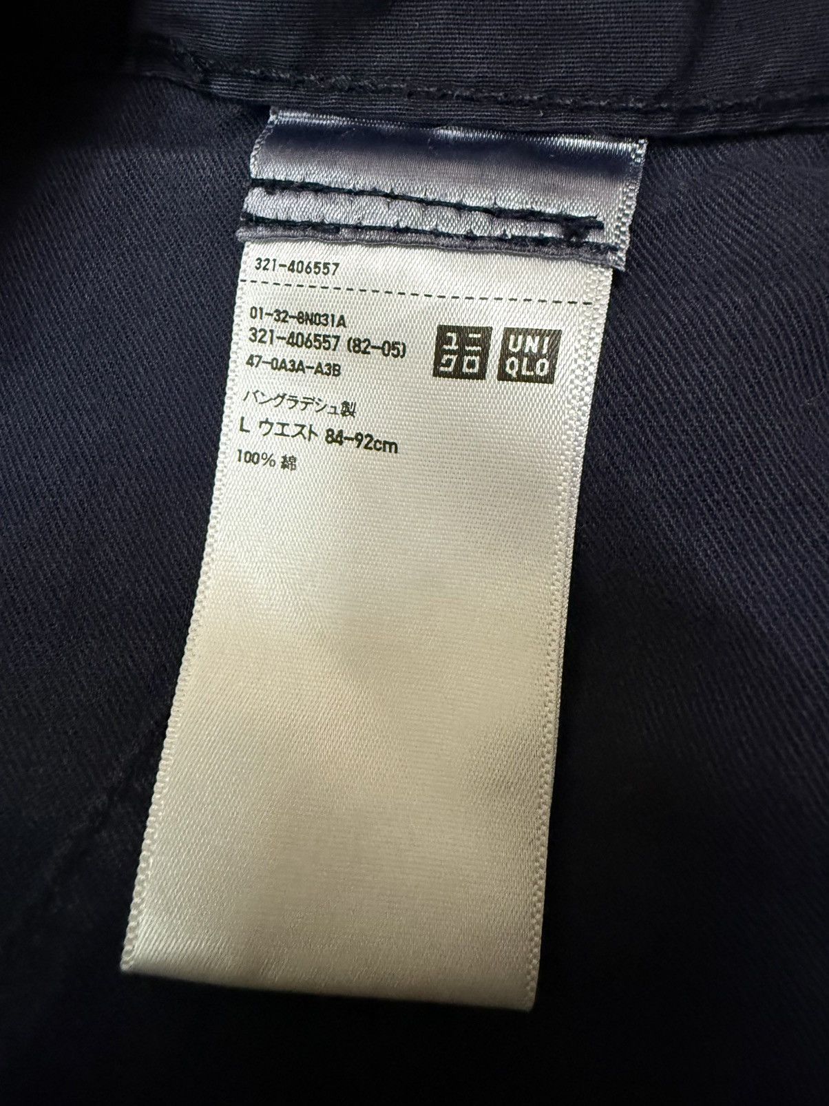 Uniqlo Uniqlo Faded Dark Blue Cargo Short Pants Size US 35 - 8 Thumbnail
