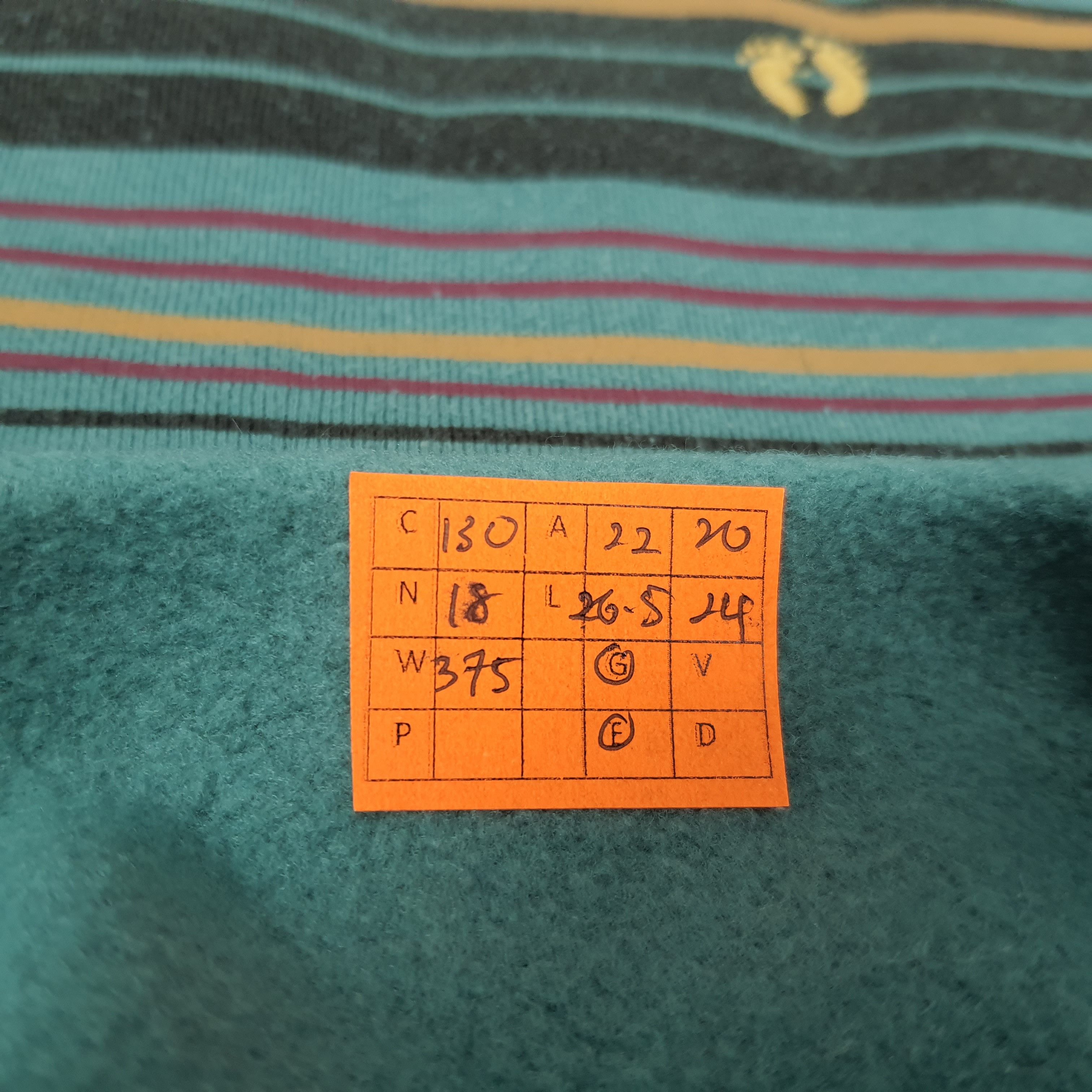 Hang Ten × Vintage Vintage Hang Ten Striped Sweatshirts Size US M / EU 48-50 / 2 - 10 Thumbnail