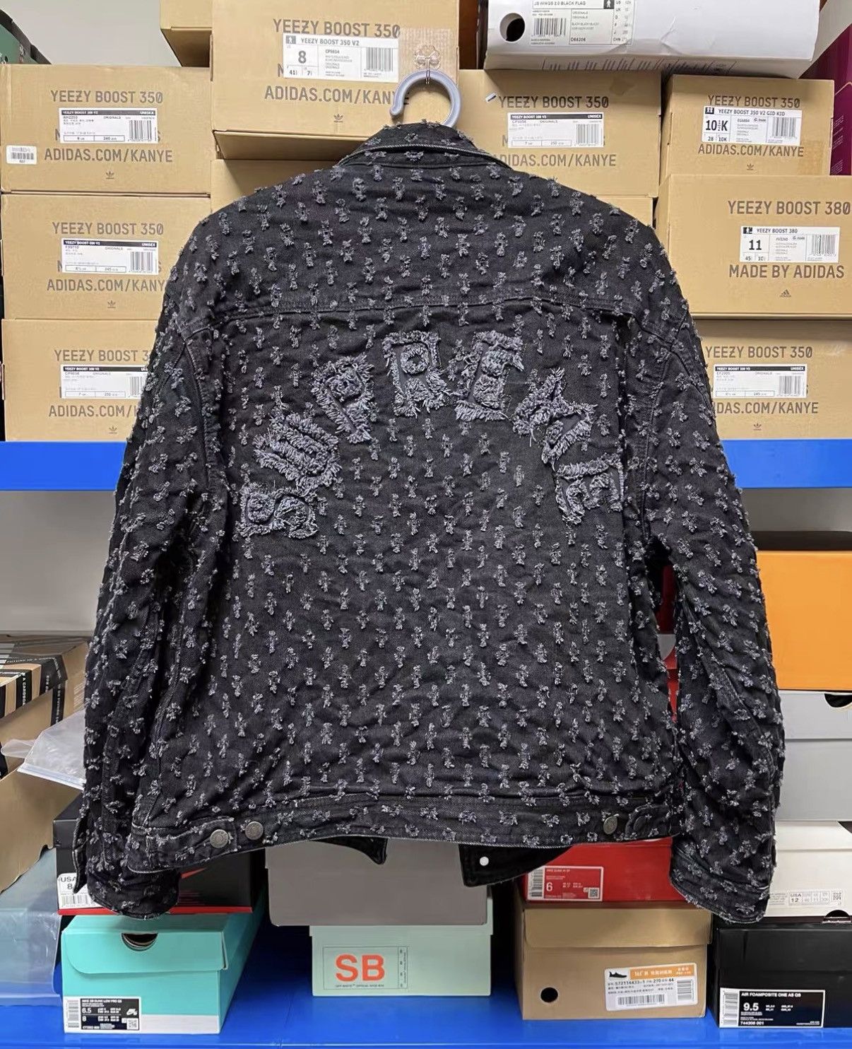 Supreme Supreme Cutout Distressed Denim Jacket J42 Size US XL / EU 56 / 4 - 2 Thumbnail