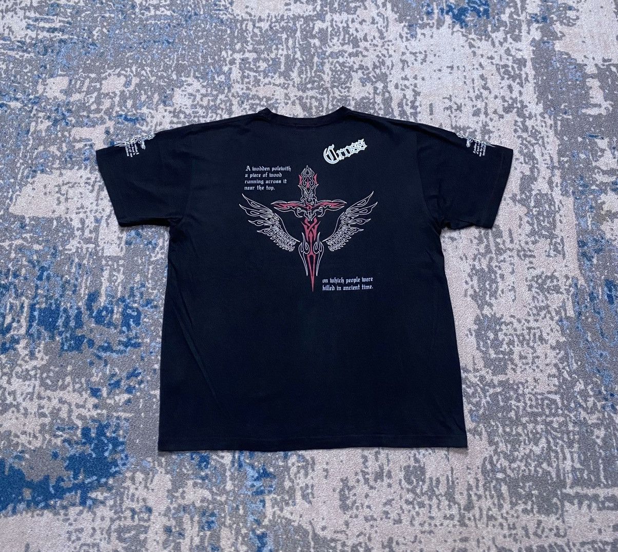 If Six Was Nine Y2K Japanes Mind Game’s Cross Symbol Tee Size US L / EU 52-54 / 3 - 2 Thumbnail