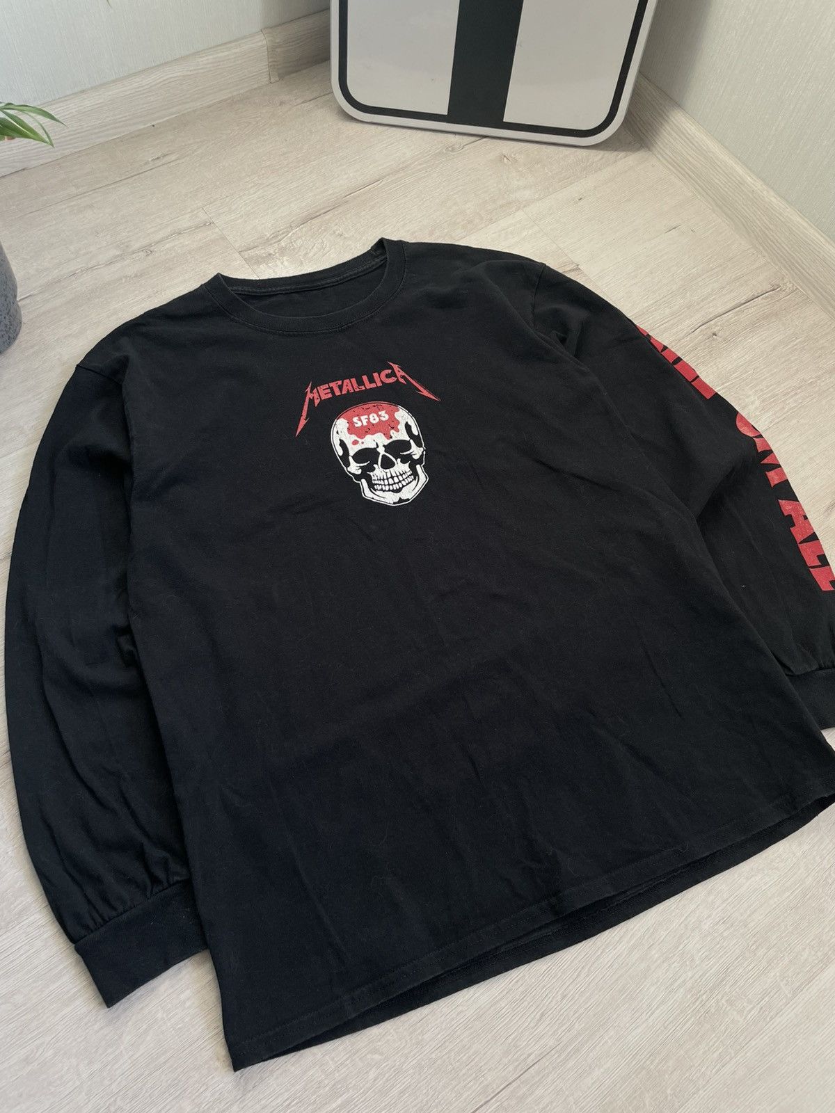 Band Tees × Metallica Vintage Metallica Kill’em All Longsleeve Hard Metal Rock Y2k Size US M / EU 48-50 / 2 - 3 Thumbnail