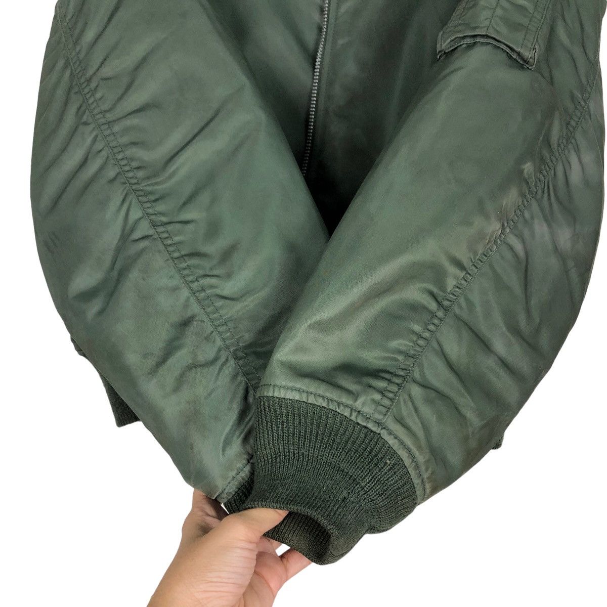 Japanese Brand Vtg Bomber Jacket Uniqlo Military Design Issey Miyake Japan Size US M / EU 48-50 / 2 - 13 Thumbnail