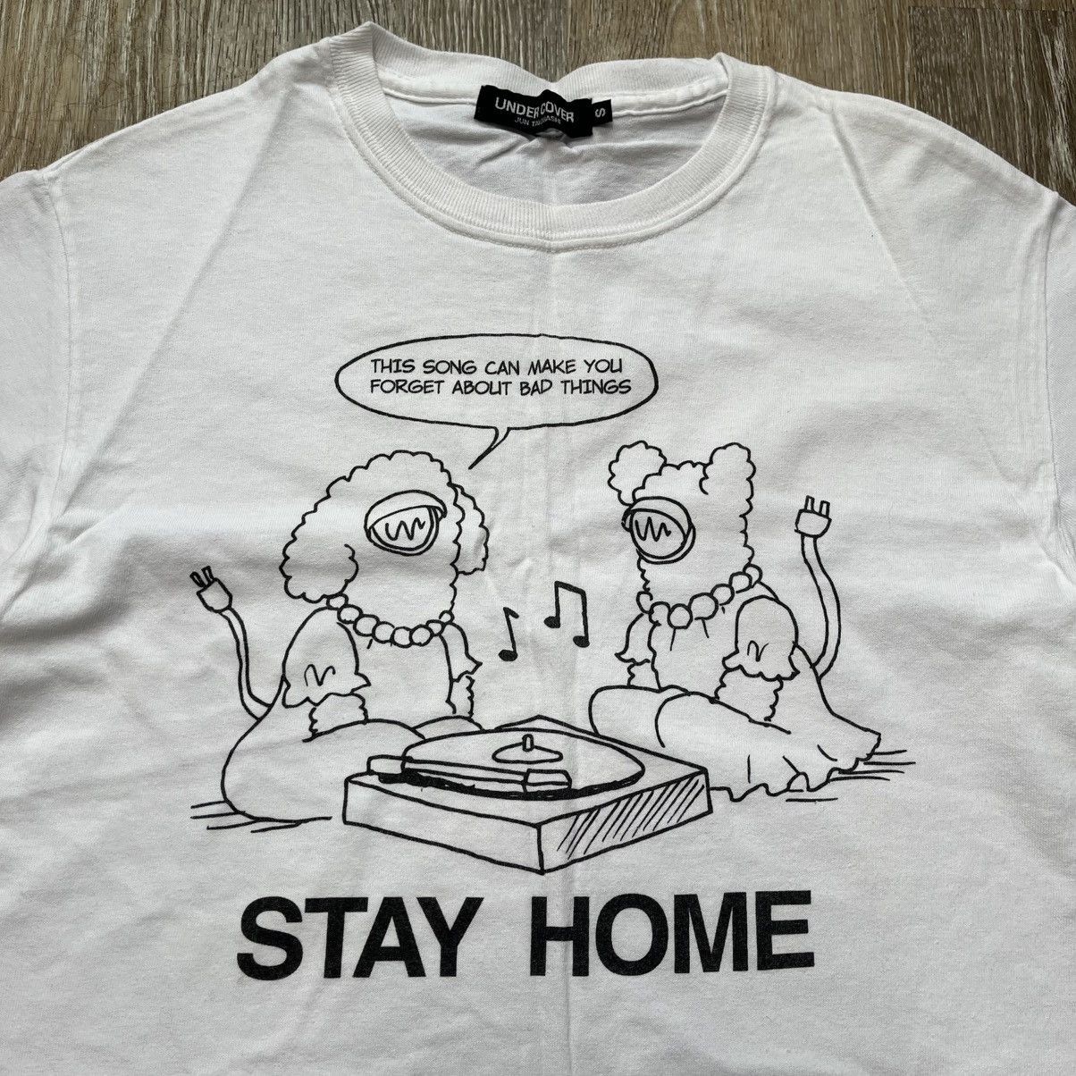 Undercover stay home undercover tee Size US S / EU 44-46 / 1 - 3 Thumbnail