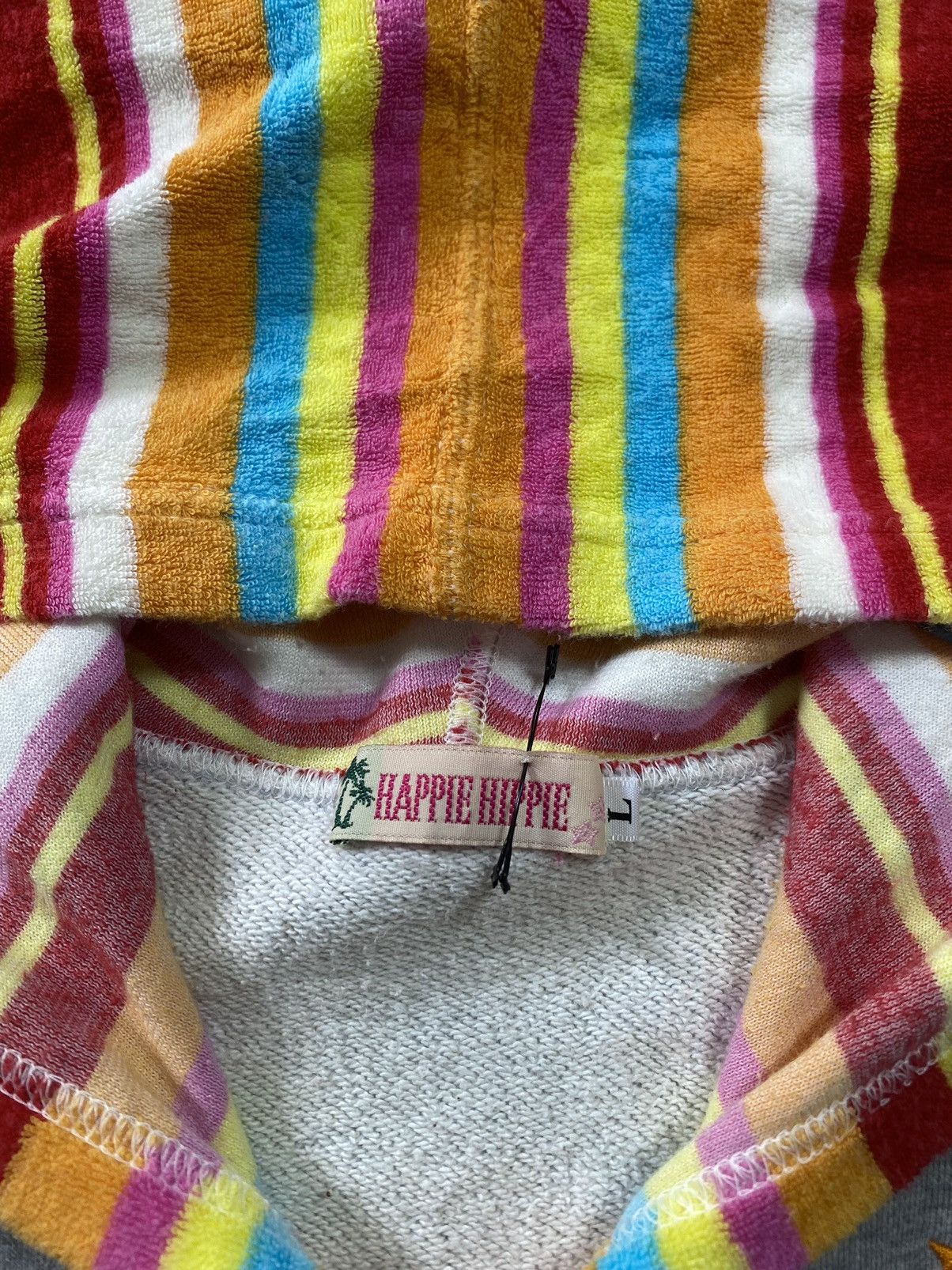 20471120 JAPANES HAPPIE HIPPIE ZIP HOODIE Size US L / EU 52-54 / 3 - 5 Thumbnail