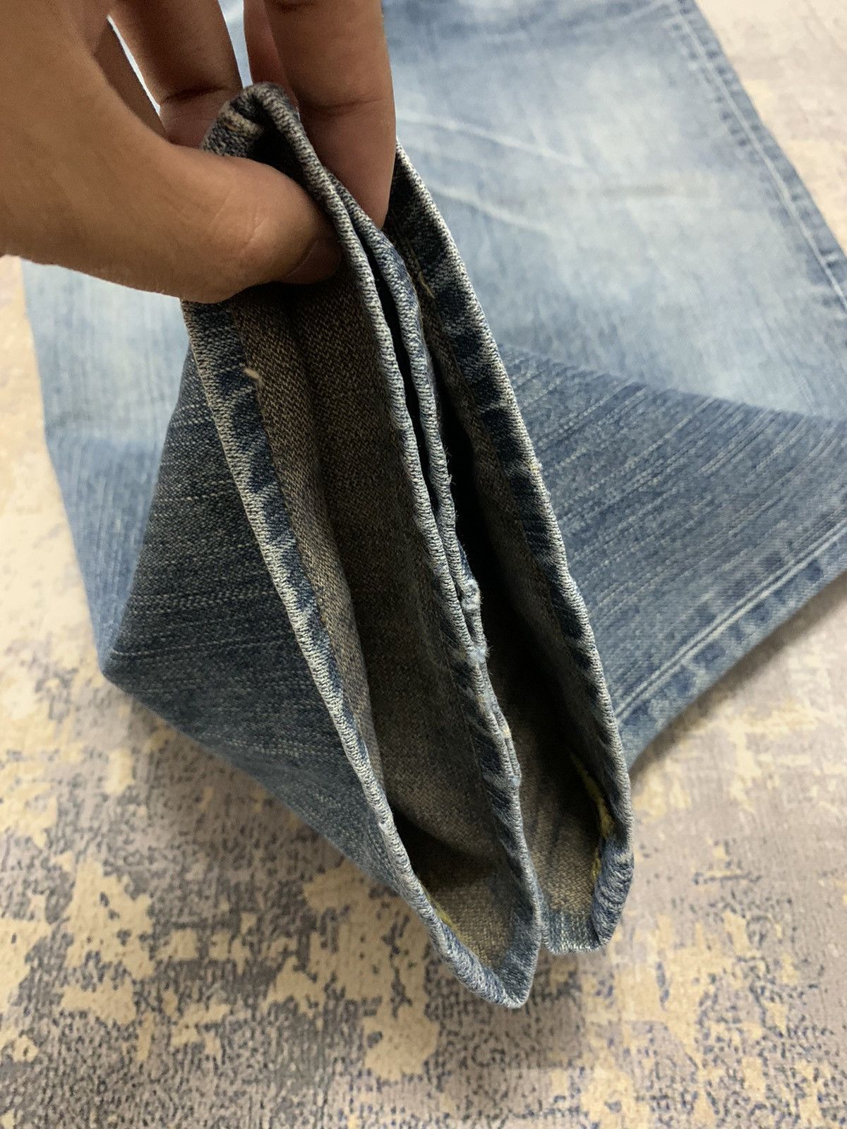 Wrangler Vintage Wrangler Distressed Denim Baggy Jeans 31x30 Size US 31 - 8 Thumbnail