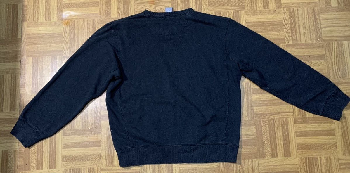 Nike × Vintage Vintage 00s Black Nike Crewneck Sweatshirt Mini Swoosh Size US L / EU 52-54 / 3 - 8 Thumbnail