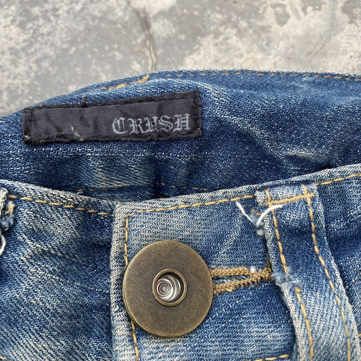 Japanese Brand CRUSH Stone Washed Flare Size US 28 / EU 44 - 12 Thumbnail