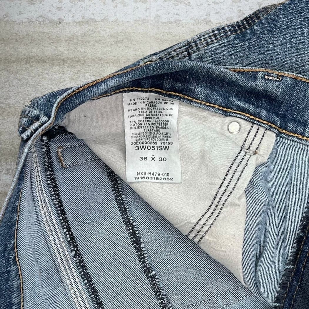 Wrangler Vintage Y2K Wrangler Riggs Jeans 36x30 Relaxed Light Wash Size US 36 / EU 52 - 4 Thumbnail