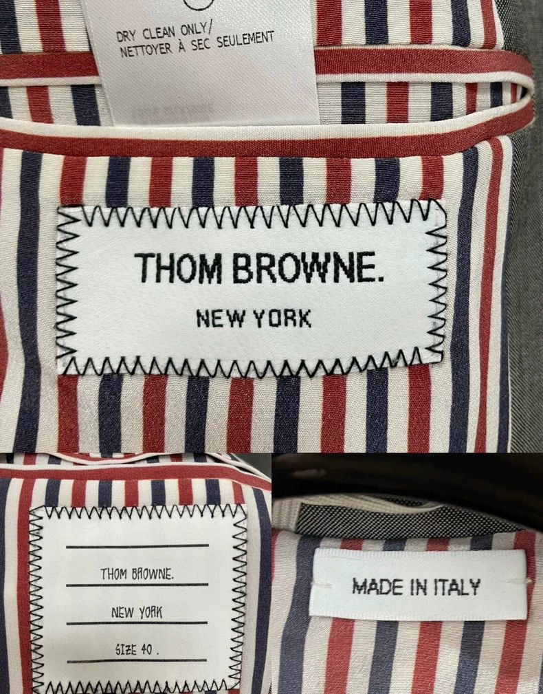 Thom Browne Thom Browne Patchwork hems suit coat Size S / US 4 / IT 40 - 7 Thumbnail