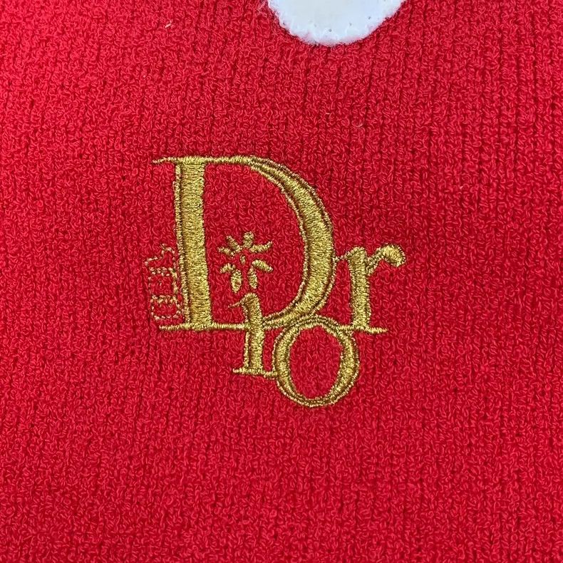 Dior Dior Red rabbit plush cotton round-neck long-sleeved sweats Size L / US 10 / IT 46 - 5 Thumbnail