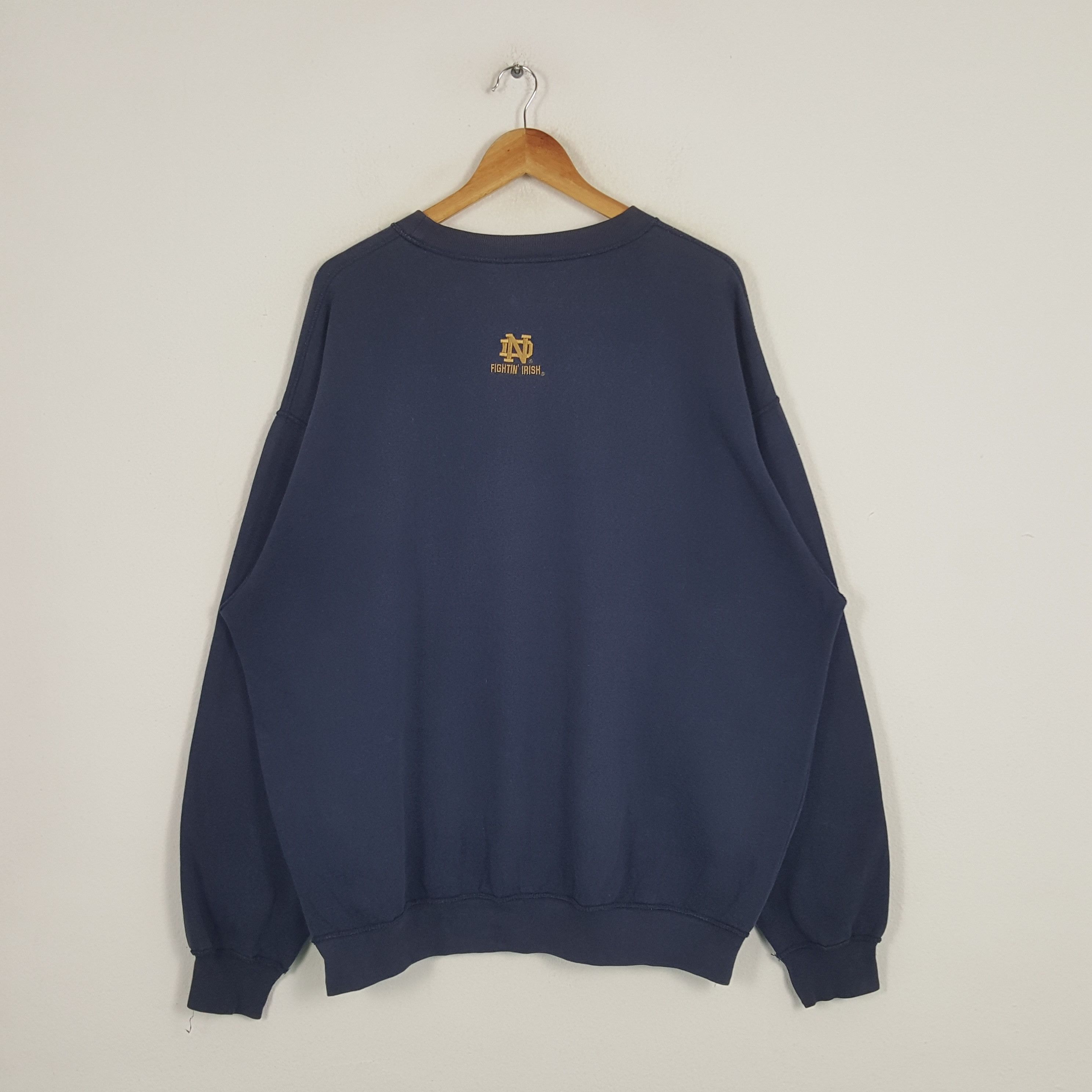 Lee × Vintage Vintage University Of Notre Dame American Sweatshirt Size US XXL / EU 58 / 5 - 3 Thumbnail
