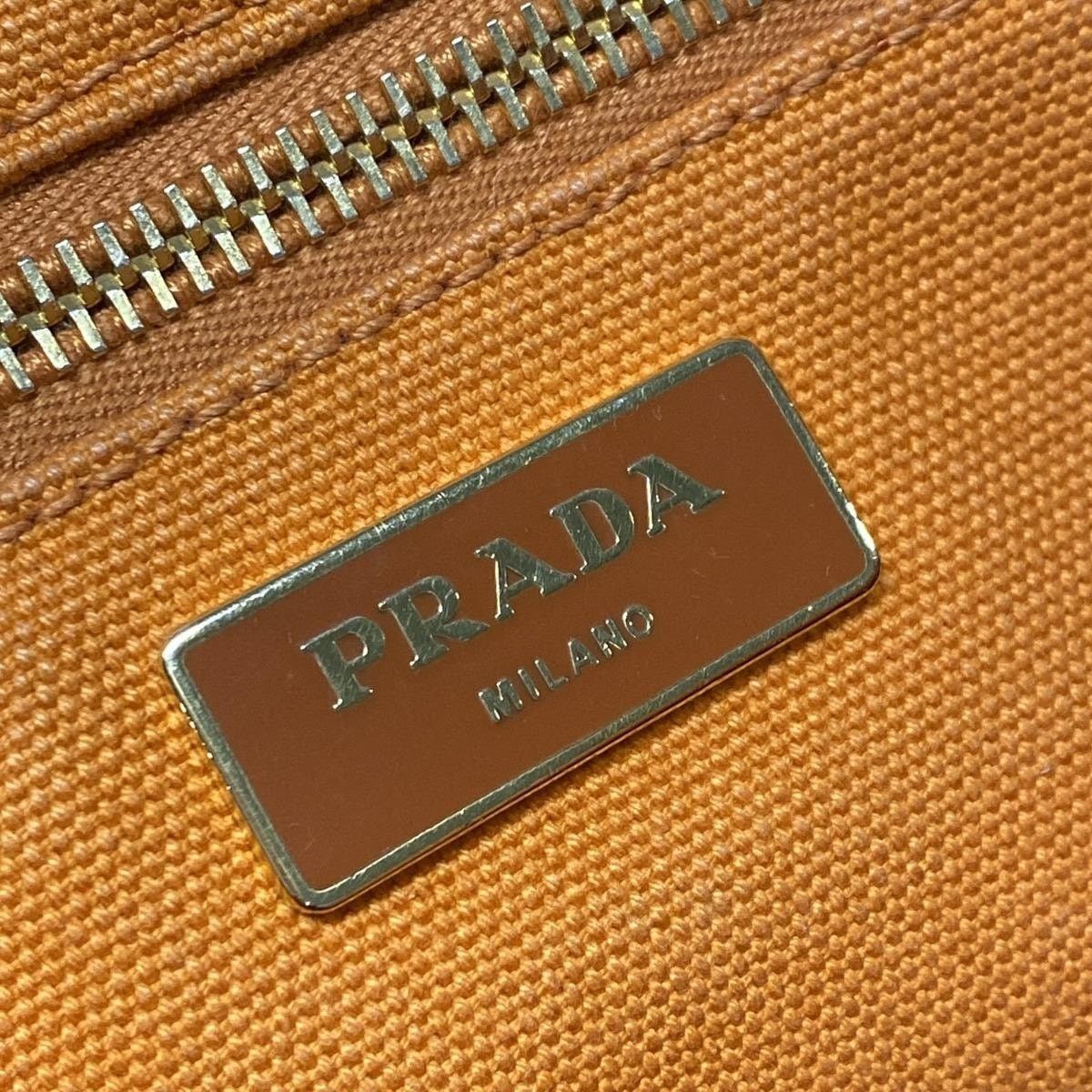 Prada PRADA Canapa Tote Bag BN1872 Size ONE SIZE - 12 Thumbnail