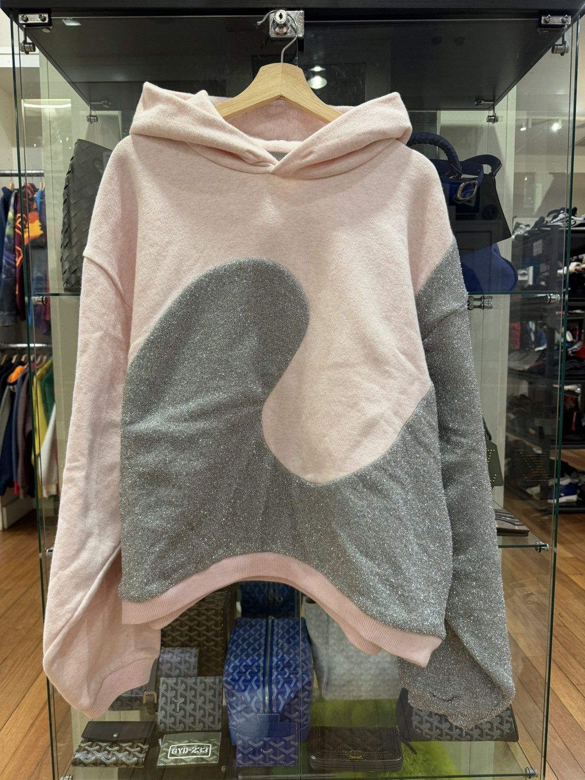Dior × ERL Dior ERL Hooded Sweatshirt - Pink Size US XXL / EU 58 / 5 - 1 Thumbnail