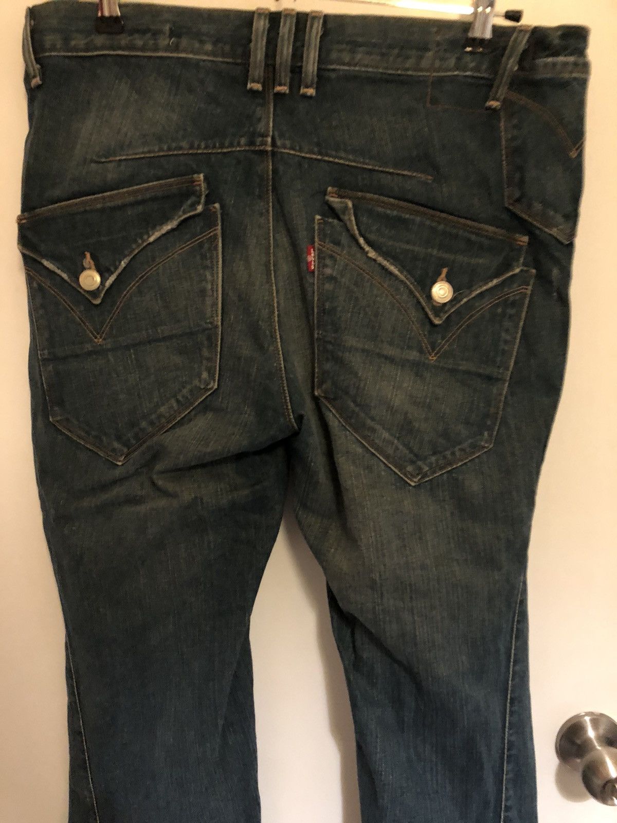 Levi's × Vintage Levi’s Flared Engineered Jeans Size US 34 / EU 50 - 12 Thumbnail
