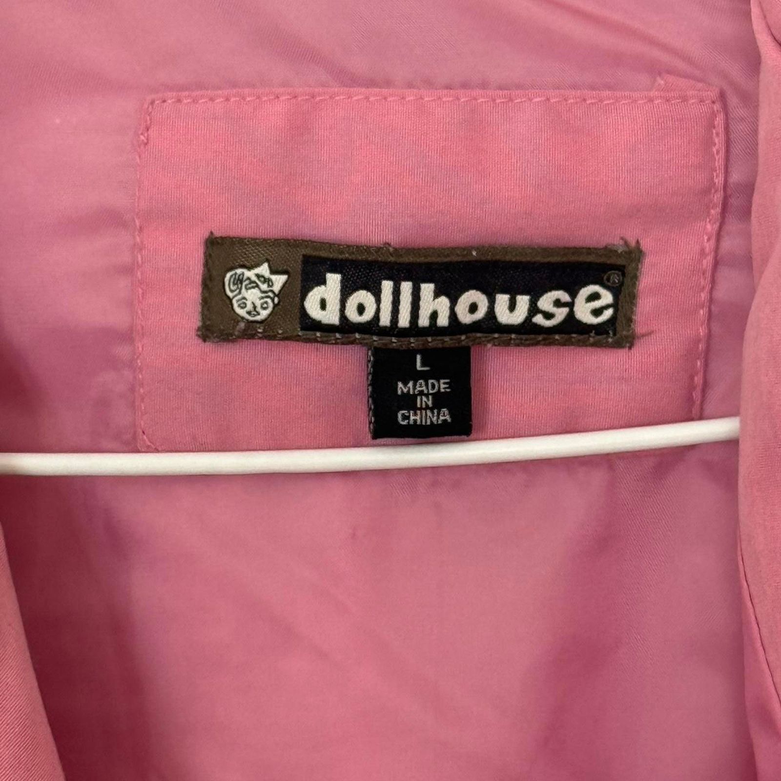 Vintage ✿ y2k pink quilted jacket dollhouse ✿ Size L / US 10 / IT 46 - 4 Thumbnail