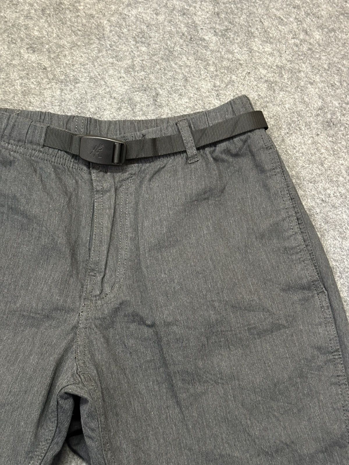 Gramicci Gramicci heather gray NN-shorts an adjustable webbing belt. Size US 31 - 6 Thumbnail