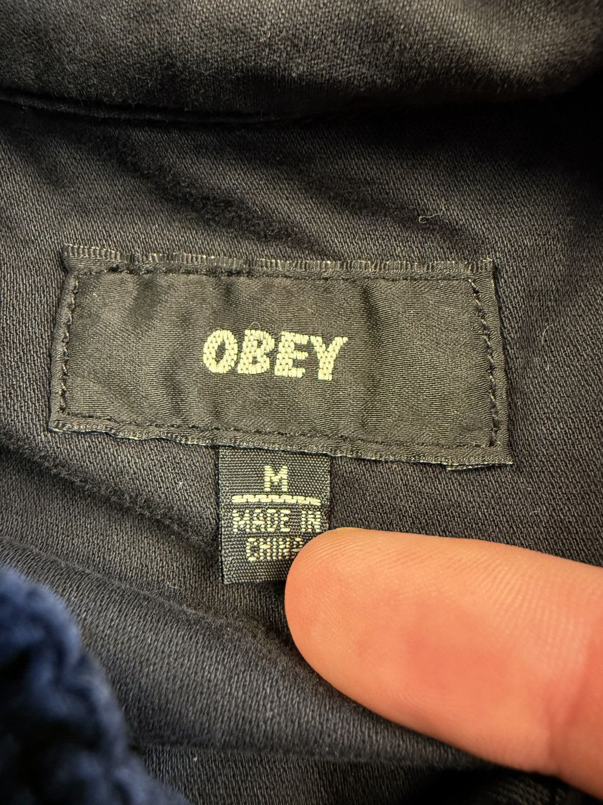 Obey Obey Propaganda Field Jacket Black Military M Size US M / EU 48-50 / 2 - 6 Thumbnail
